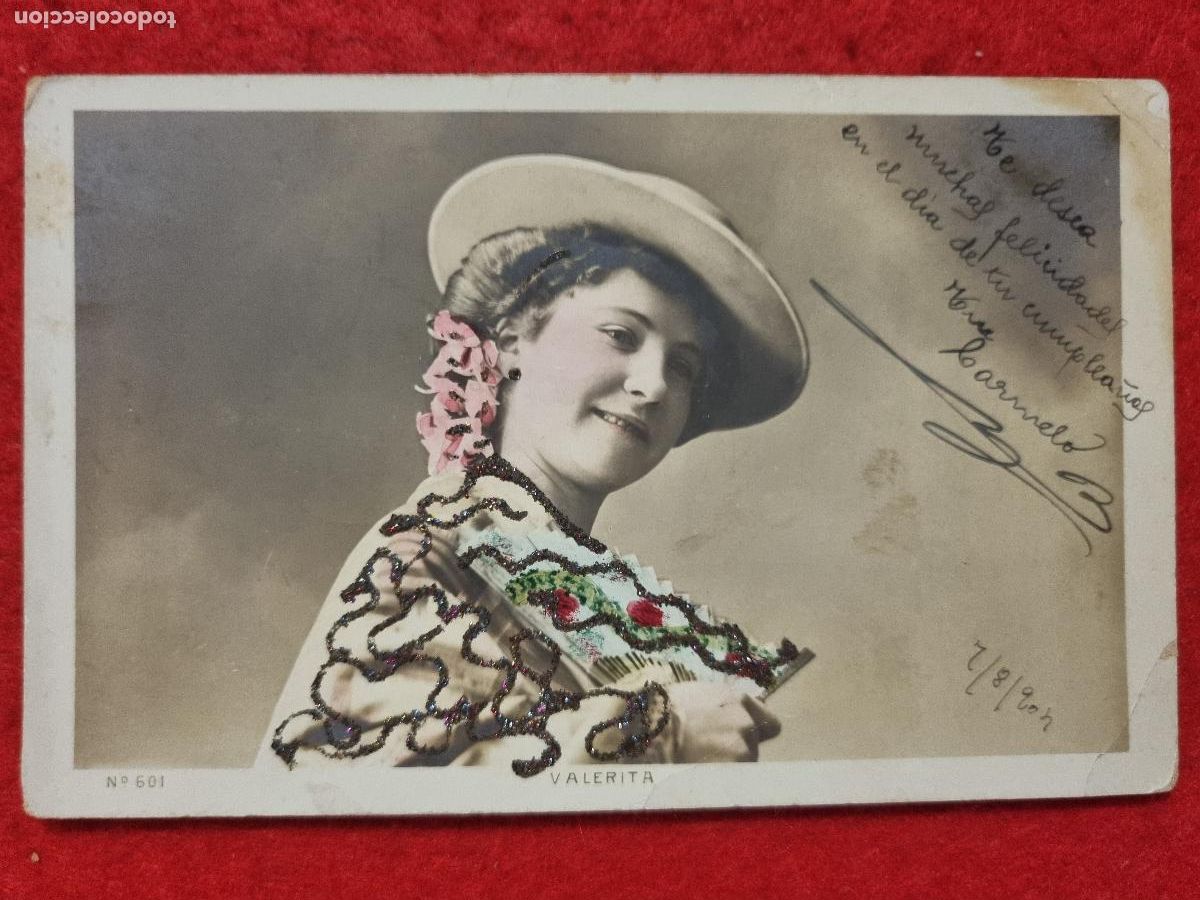 Postcards: POSTAL ACTRIZ TEATRO CUPLETISTA VALERITA ANTIGUA ORIGINAL P2366