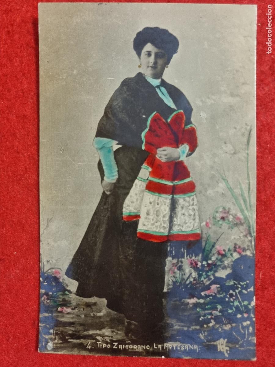 Postales: POSTAL ACTRIZ TEATRO CUPLETISTA LA ARTESANA ZAMORA ANTIGUA ORIGINAL P2369