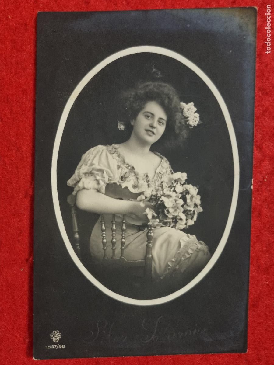 Postales: POSTAL ACTRIZ TEATRO CUPLETISTA PILAR SATURNERO ANTIGUA ORIGINAL P2376