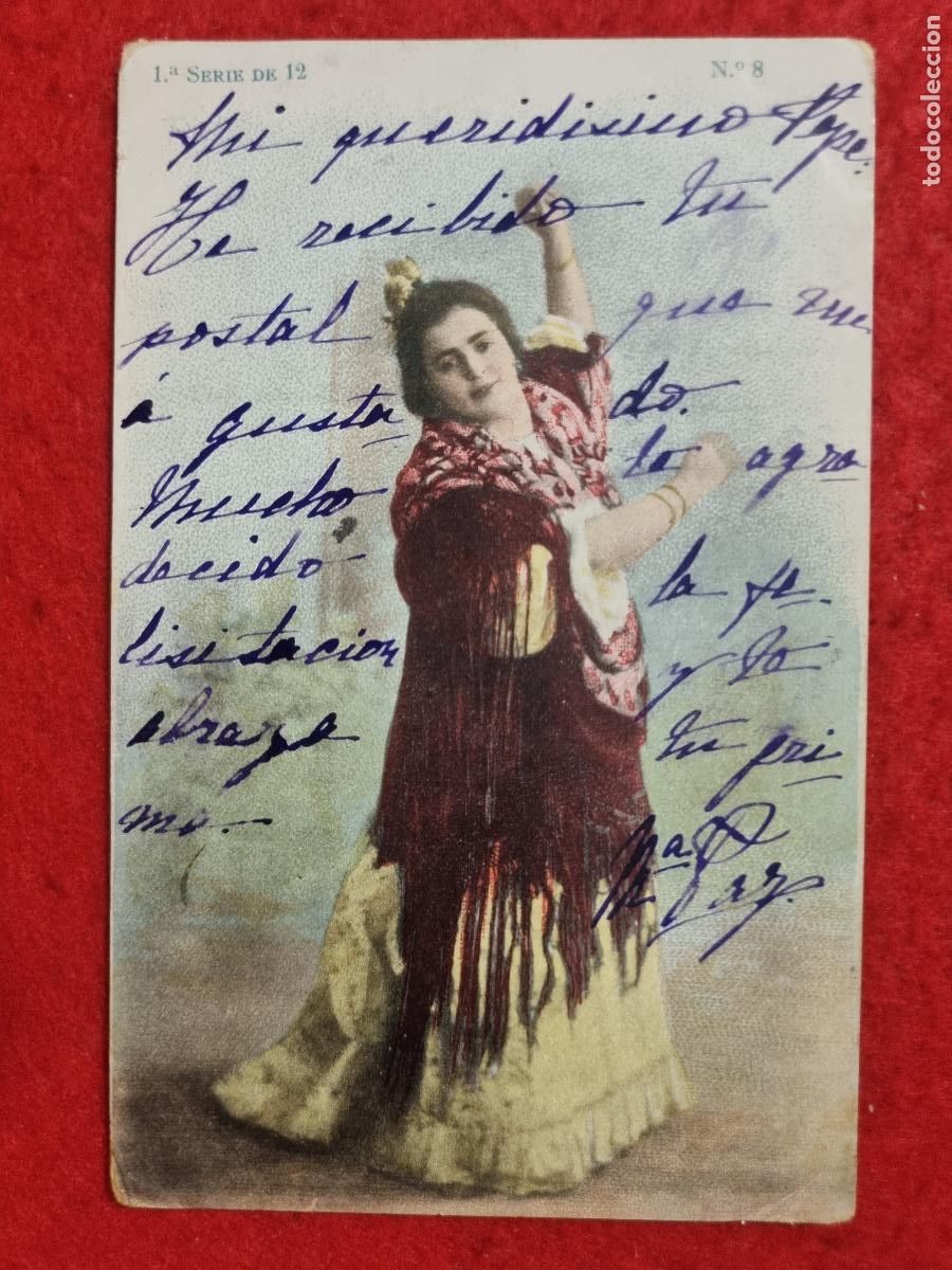 Postales: POSTAL ACTRIZ TEATRO CUPLETISTA SEVILLANA DESCONOZCO ANTIGUA ORIGINAL P2378