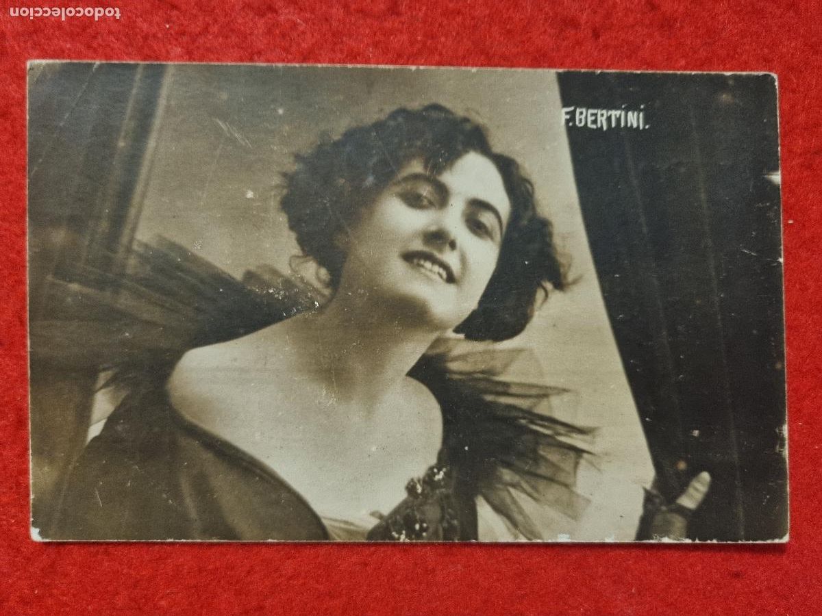 Postales: POSTAL ACTRIZ TEATRO CUPLETISTA F. BERTINI ANTIGUA ORIGINAL P2379