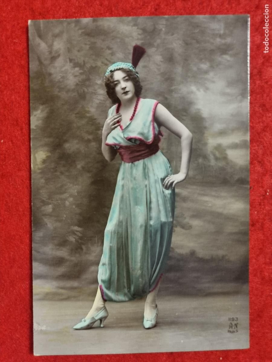 Postales: POSTAL ACTRIZ TEATRO CUPLETISTA DESCONOZCO ANTIGUA ORIGINAL P2383