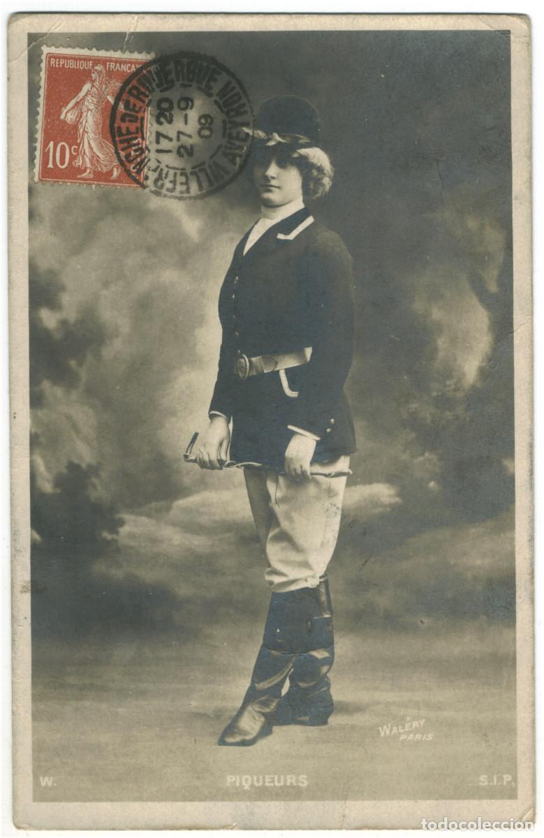 Postales: Actriz PIQUEURS_SIP. W. Photo Wal&eacute;ry