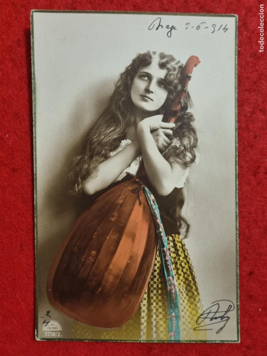 Postkarten: POSTAL ACTRIZ TEATRO CUPLETISTA MIGNON ANTIGUA ORIGINAL P2387