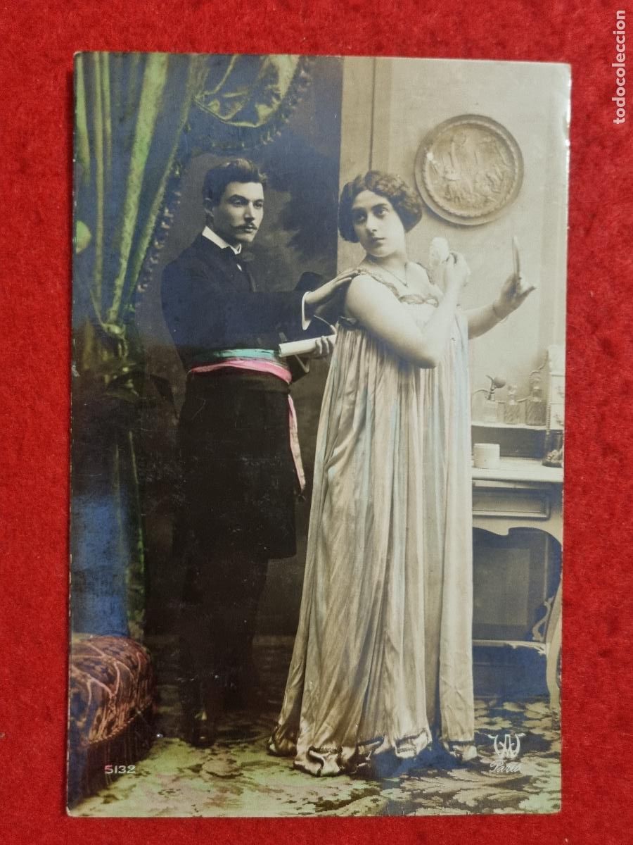Postales: POSTAL ACTRIZ TEATRO CUPLETISTA DESCONOZCO ANTIGUA ORIGINAL P2388