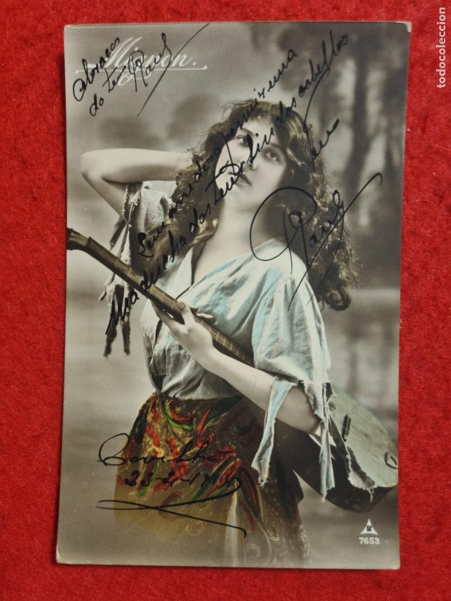 Postales: POSTAL ACTRIZ TEATRO CUPLETISTA MIGNON ANTIGUA ORIGINAL P2391