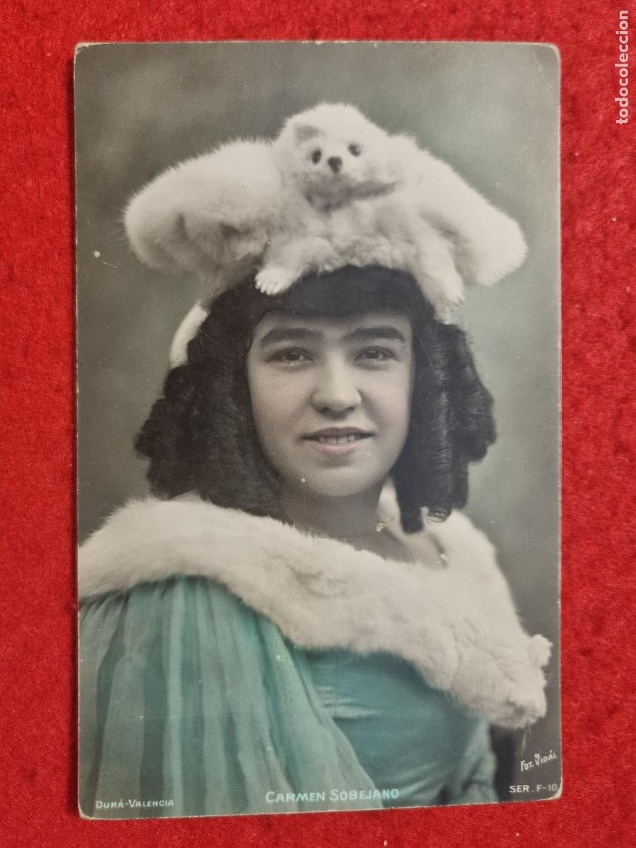 Postales: POSTAL ACTRIZ TEATRO CUPLETISTA CARMEN SOBEJANO ANTIGUA ORIGINAL P2392