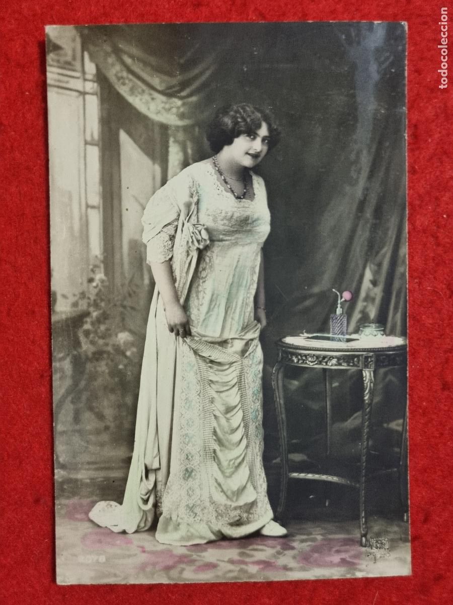 Postales: POSTAL ACTRIZ TEATRO CUPLETISTA DESCONOZCO ANTIGUA ORIGINAL P2393