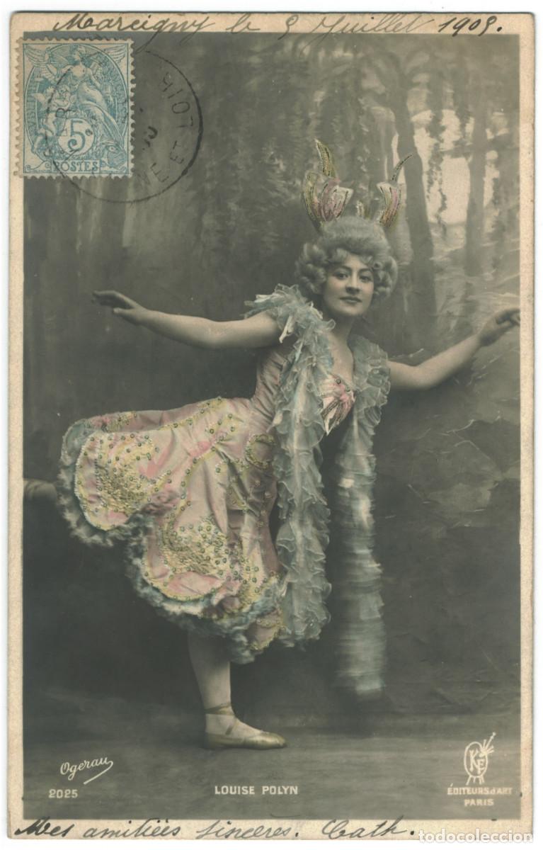 Postales: Actriz POLYN, Louise_KF. 2025. Photo Ogerau