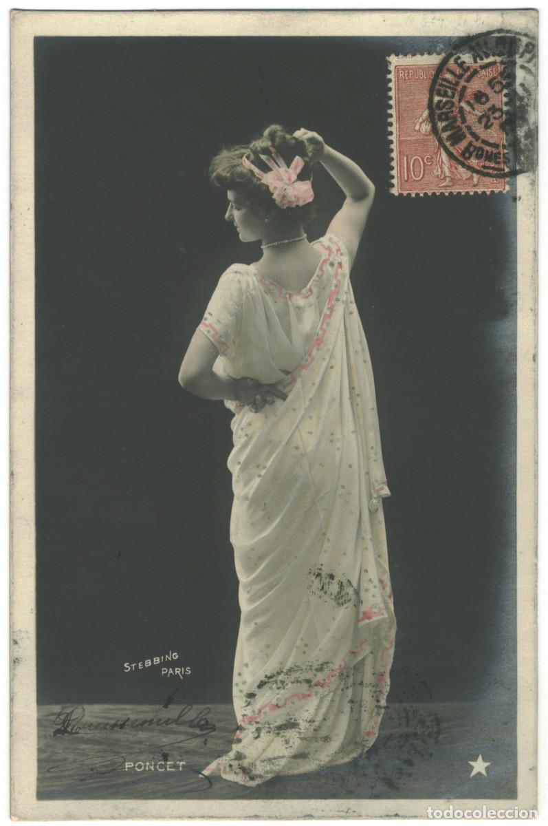 Postales: Actriz PONCET_&Eacute;toile. 943-6. Photo Stebbing