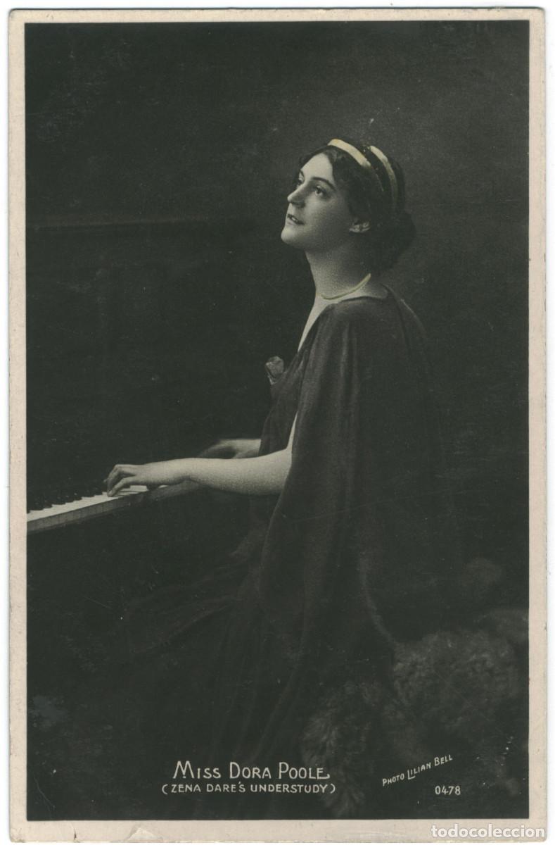 Postales: Actriz POOLE, Dora_Rotophot. 478. Zena Dare's Understudy. Photo Lilian Bell