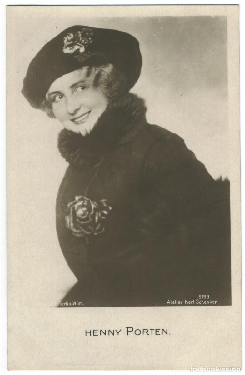 Postales: Actriz PORTEN, Henny_Photochemie. 5199. Photo Karl Schenker