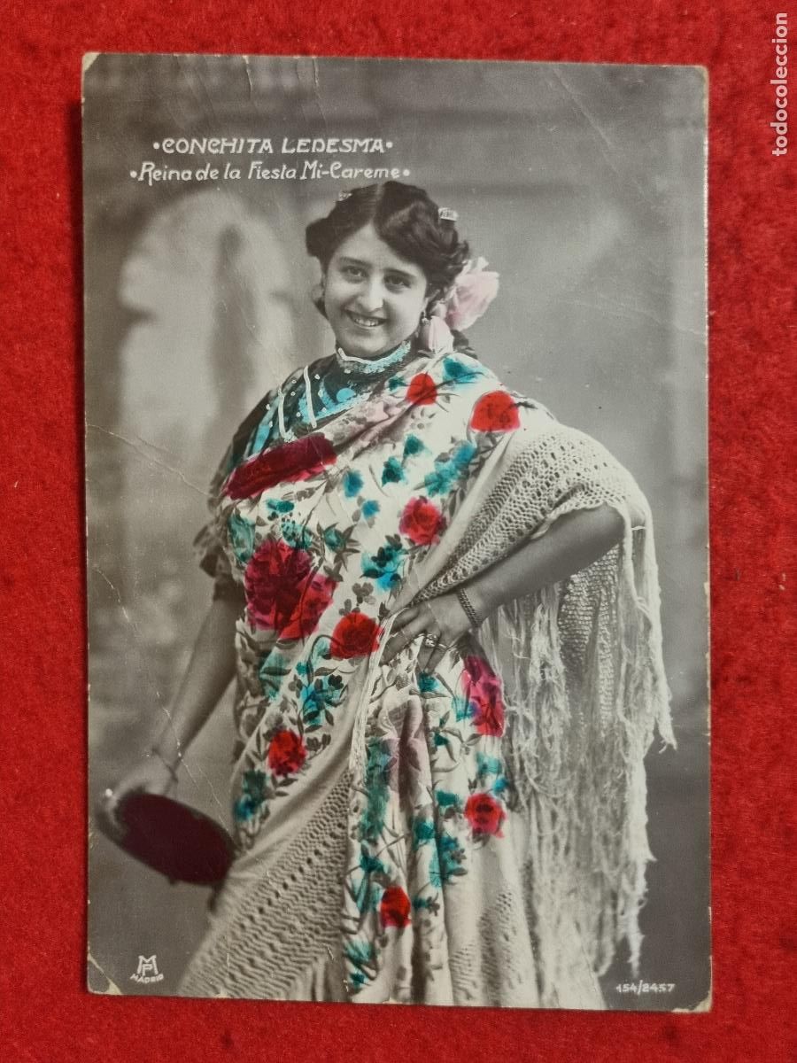 Postales: POSTAL ACTRIZ TEATRO CUPLETISTA CONCHITA LEDESMA ANTIGUA ORIGINAL P2400