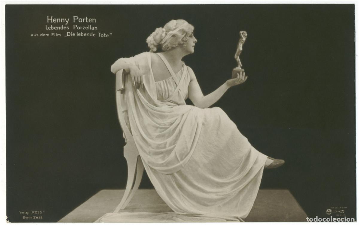 Postales: Actriz PORTEN, Henny_Ross. 356-4. Lebenden Porzellan in Die lebende Tote. Photo Nesster Film