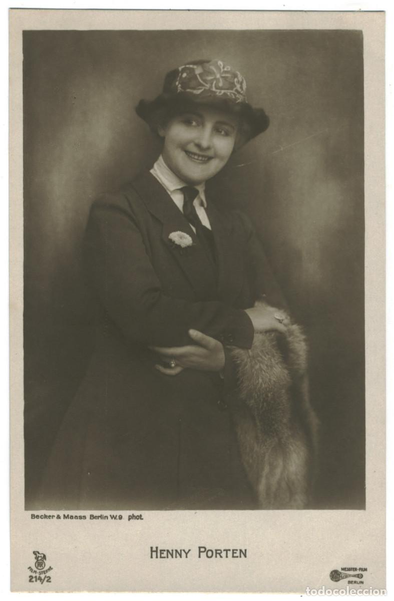 Postales: Actriz PORTEN, Henny_Film Sterne. 214-2. Photo Becker & Maass
