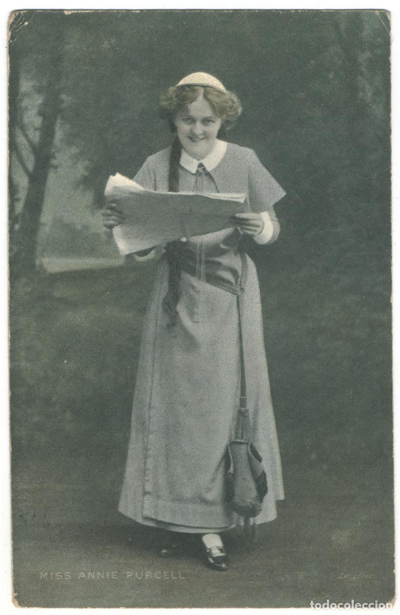Postales: Serie 2 Postales Actriz PURCELL, Annie_Millar & Lang (National). Photo Langfier