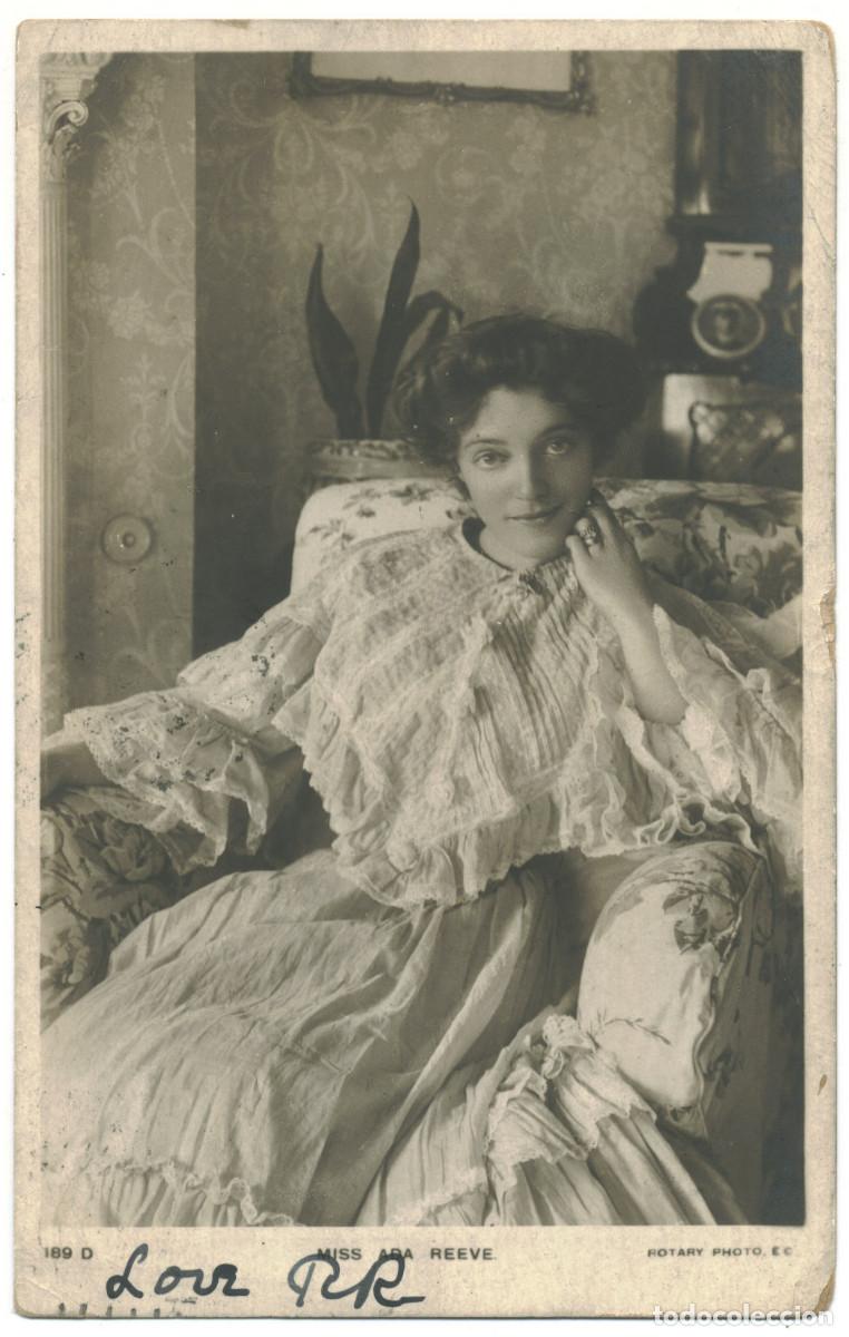 Postales: Serie 2 Postales Actriz REEVE, Ada_Rotary. 189 D, F