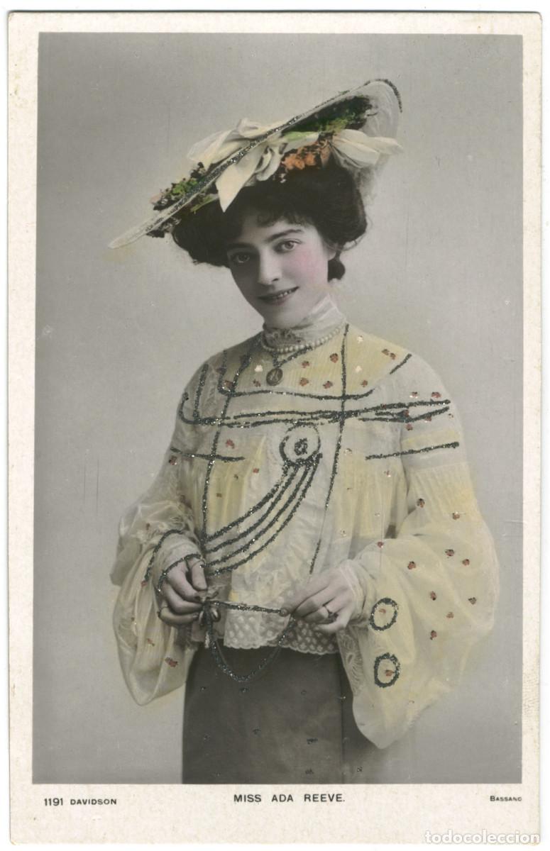 Postales: Actriz REEVE, Ada_Davidson (Real Photo; 1191). Photo Bassano