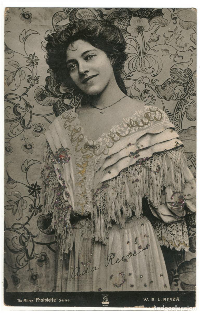Postales: Actriz REEVE, Ada_Milton (Photolette; 42 A). Editorial Sign