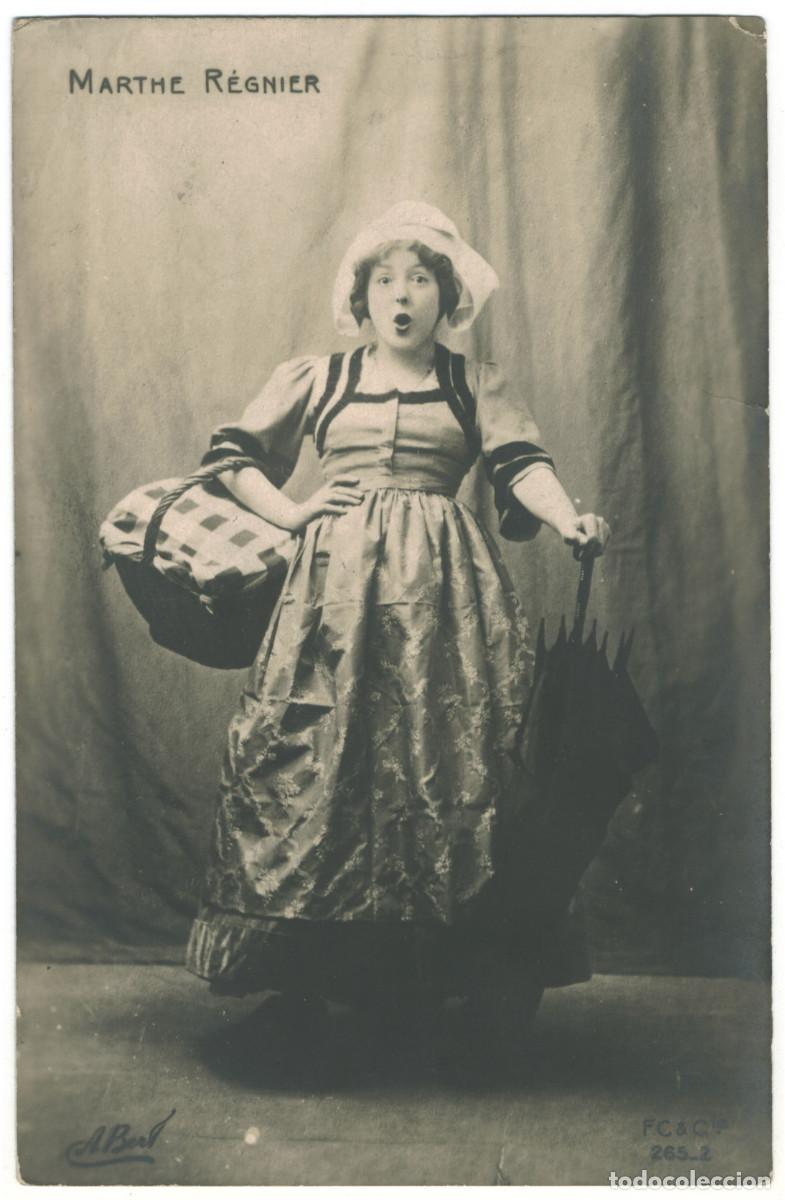 Postales: Actriz R&Eacute;GNIER, Marthe_FC. 265-2. Photo A. Bert