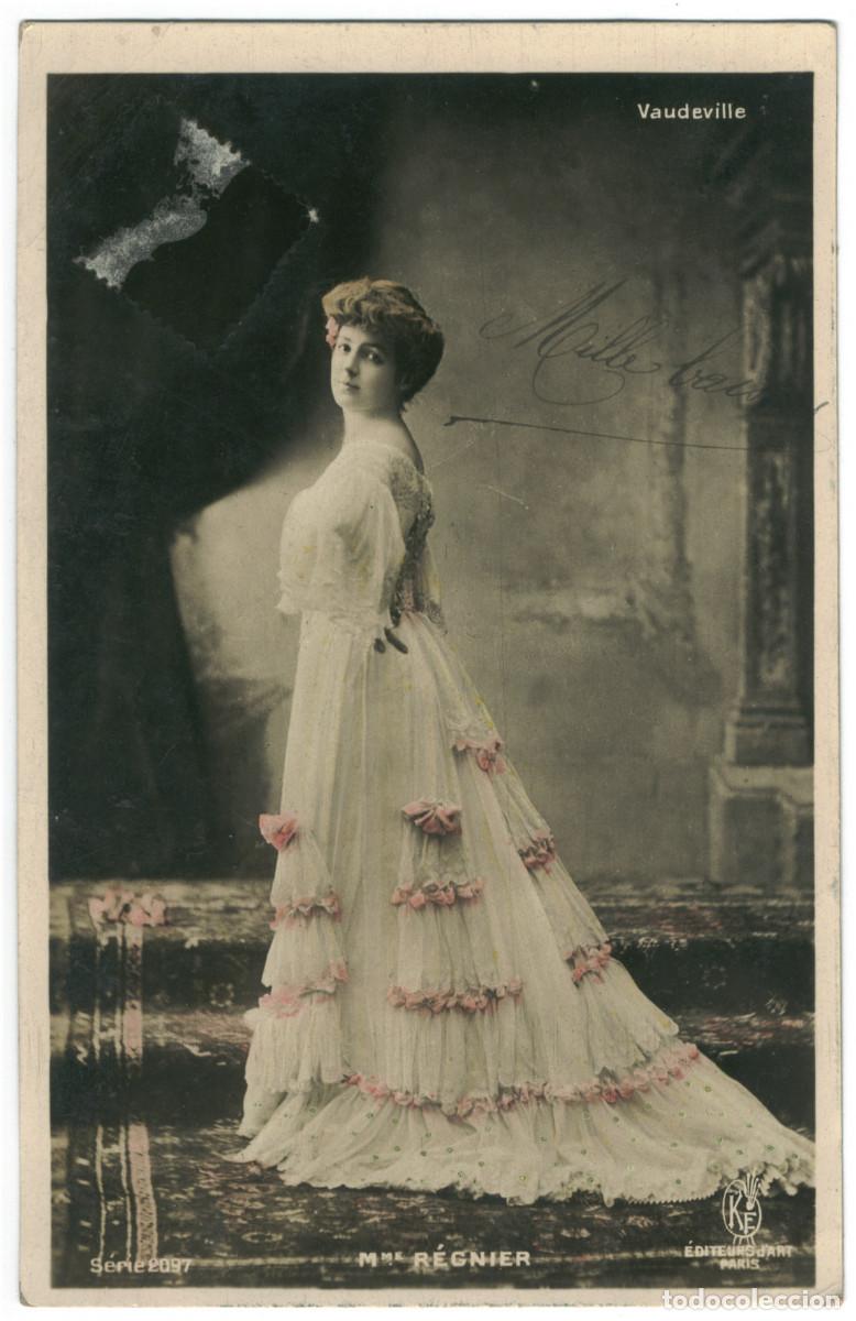 Postales: Actriz R&Eacute;GNIER, Marthe_KF. 2097. Vaudeville
