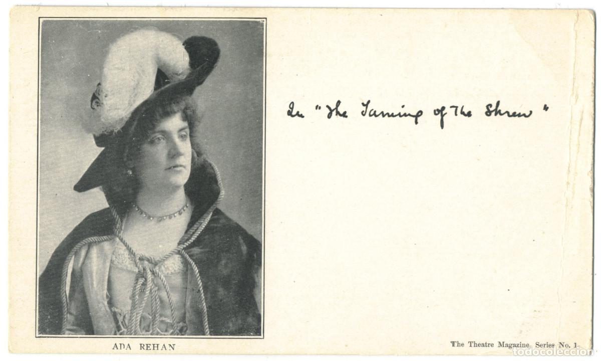 Postales: Actriz REHAN, Ada_Theatre Magazine; 1. [In The Taming of the Shrew]
