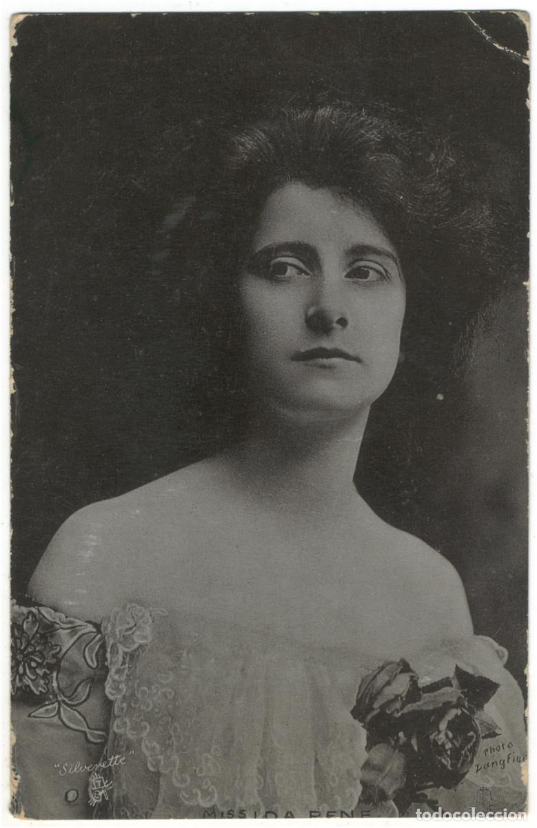 Postales: Actriz REN&Eacute;, Ida_Raphael Tuck Silverette (Celebrities of the Stage; 540). Photo Langfier