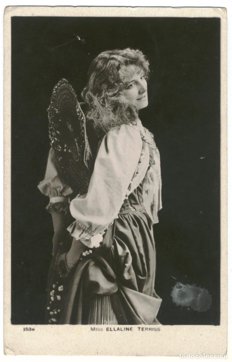 Postales: Serie 7 Postales Actriz TERRISS, Ellaline_Rotary. 153 C, E, D, F, G, L, M