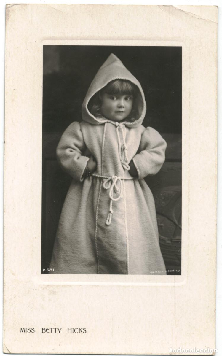 Postales: Actriz TERRISS, Ellaline. HICKS, Betty_Rotary (Plate Sunk Gem; 381). Photo Foulsham & Banfield