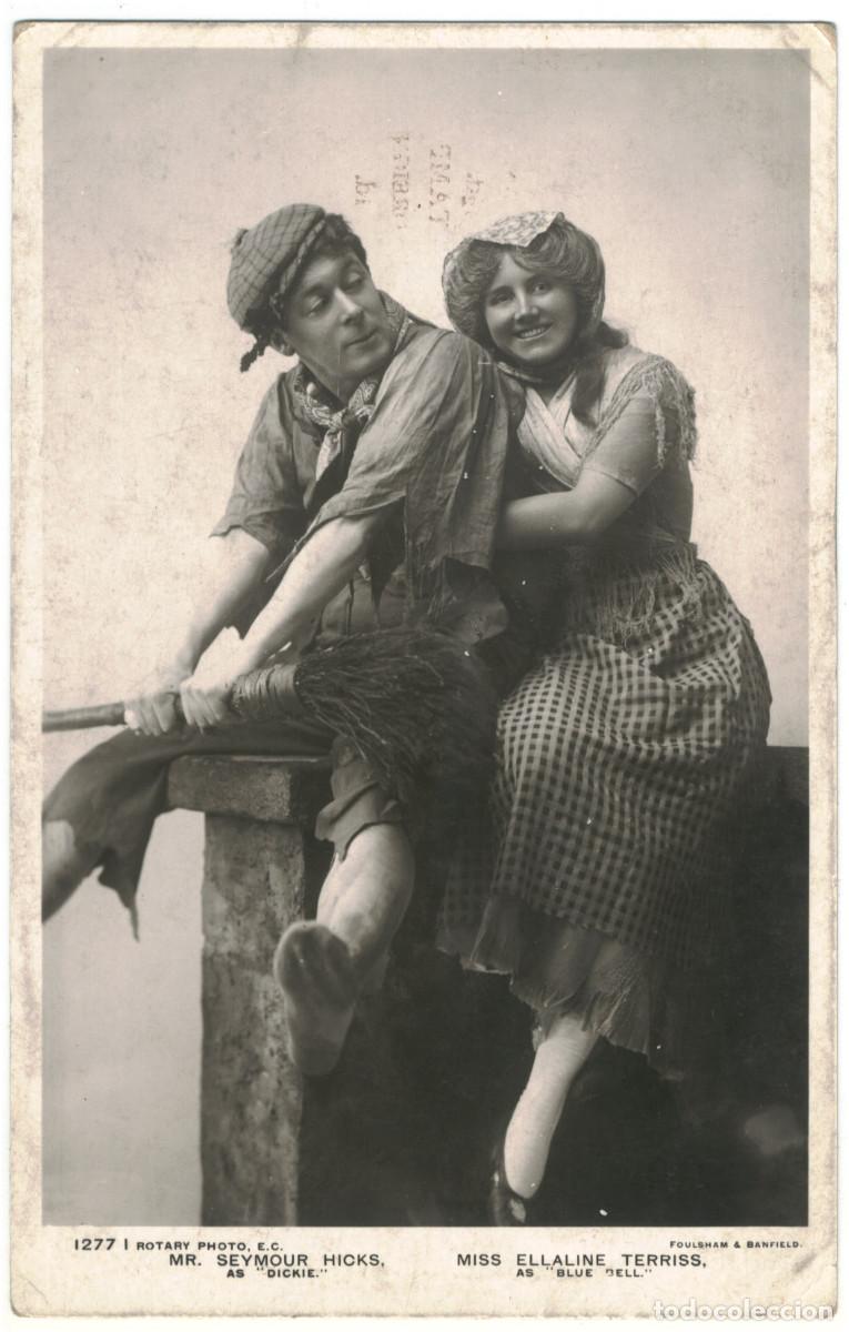 Postales: Actriz Seymour Hicks & Ellaline Terriss_Rotary; 1277 I. Photo Foulsham & Banfield