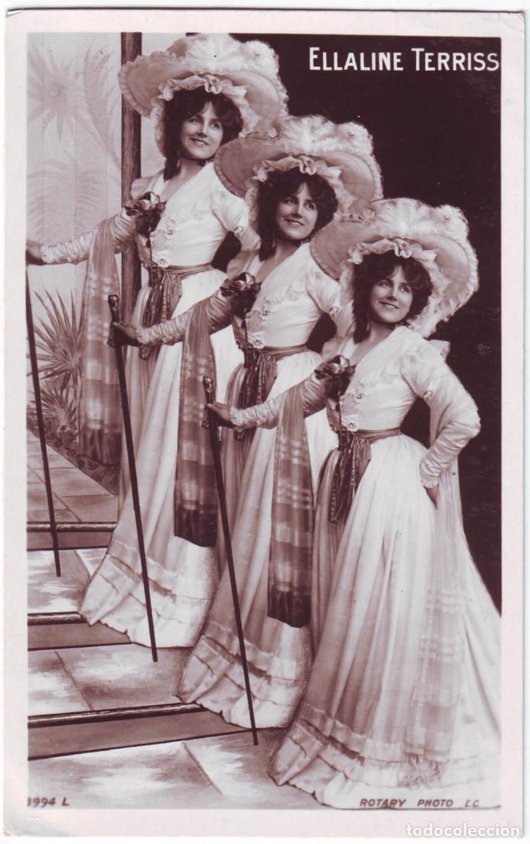 Postales: Actriz TERRISS, Ellaline_Rotary. (Triple; 1994 L)