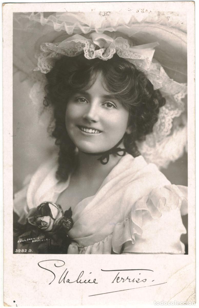 Postales: Actriz TERRISS, Ellaline_Rotary. 3982 S. Photo Foulsham & Banfield. Editorial Sign