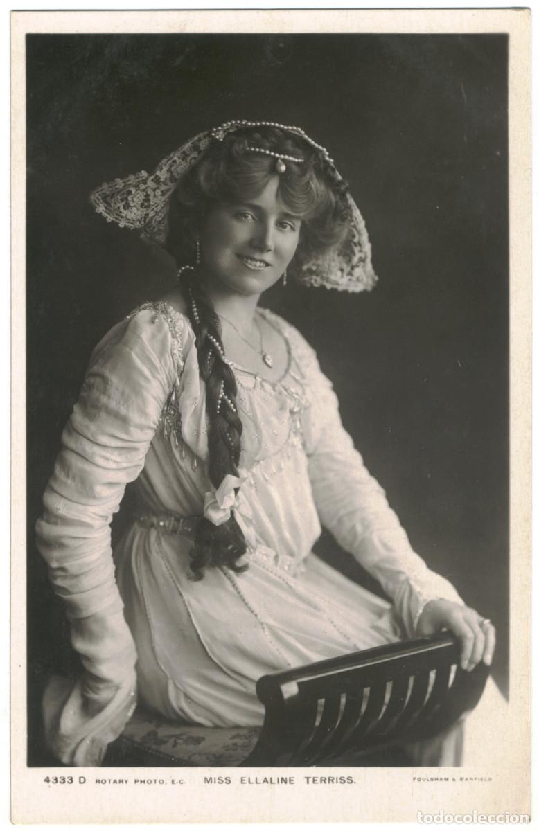 Postales: Actriz TERRISS, Ellaline_Rotary. 4333 D. Photo Foulsham & Banfield