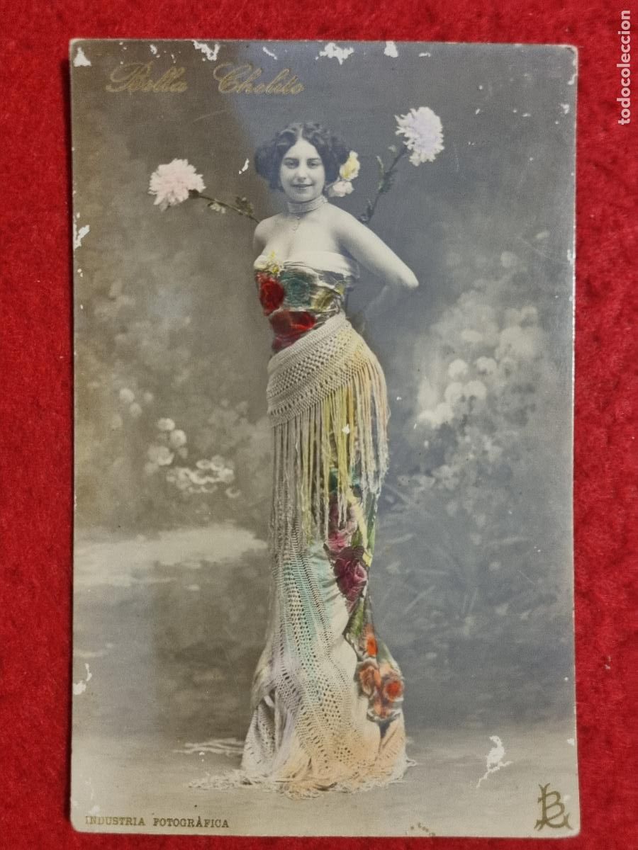 Postales: POSTAL ACTRIZ TEATRO CUPLETISTA BELLA CHELITO ANTIGUA ORIGINAL P2402