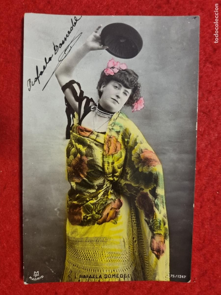 Postcards: POSTAL ACTRIZ TEATRO CUPLETISTA RAFAELA DOMELER ANTIGUA ORIGINAL P2415