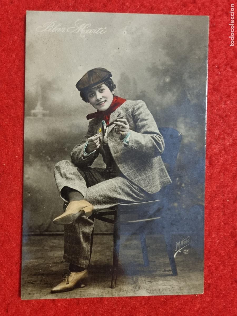 Postales: POSTAL ACTRIZ TEATRO CUPLETISTA PILAR MARTI ANTIGUA ORIGINAL P2424