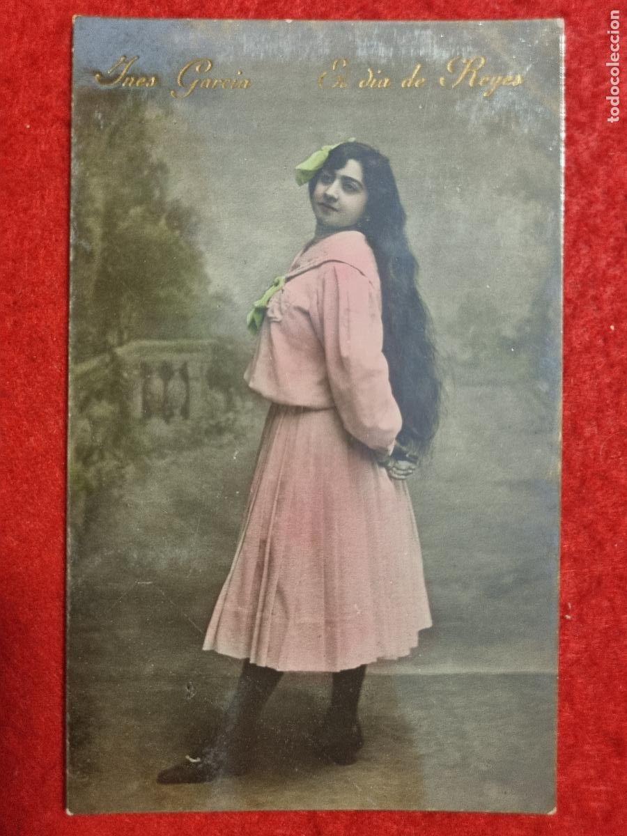 Postales: POSTAL ACTRIZ TEATRO CUPLETISTA INES GARCIA ANTIGUA ORIGINAL P2431