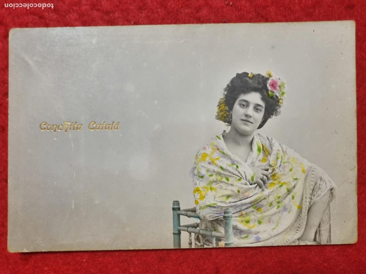 Postales: POSTAL ACTRIZ TEATRO CUPLETISTA CONCHITA CATALA ANTIGUA ORIGINAL P2432