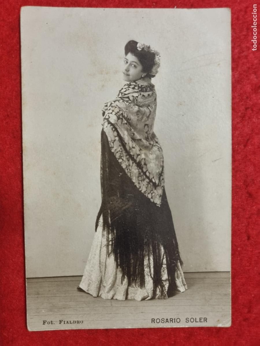 Postales: POSTAL ACTRIZ TEATRO CUPLETISTA ROSARIO SOLER ANTIGUA ORIGINAL P2433