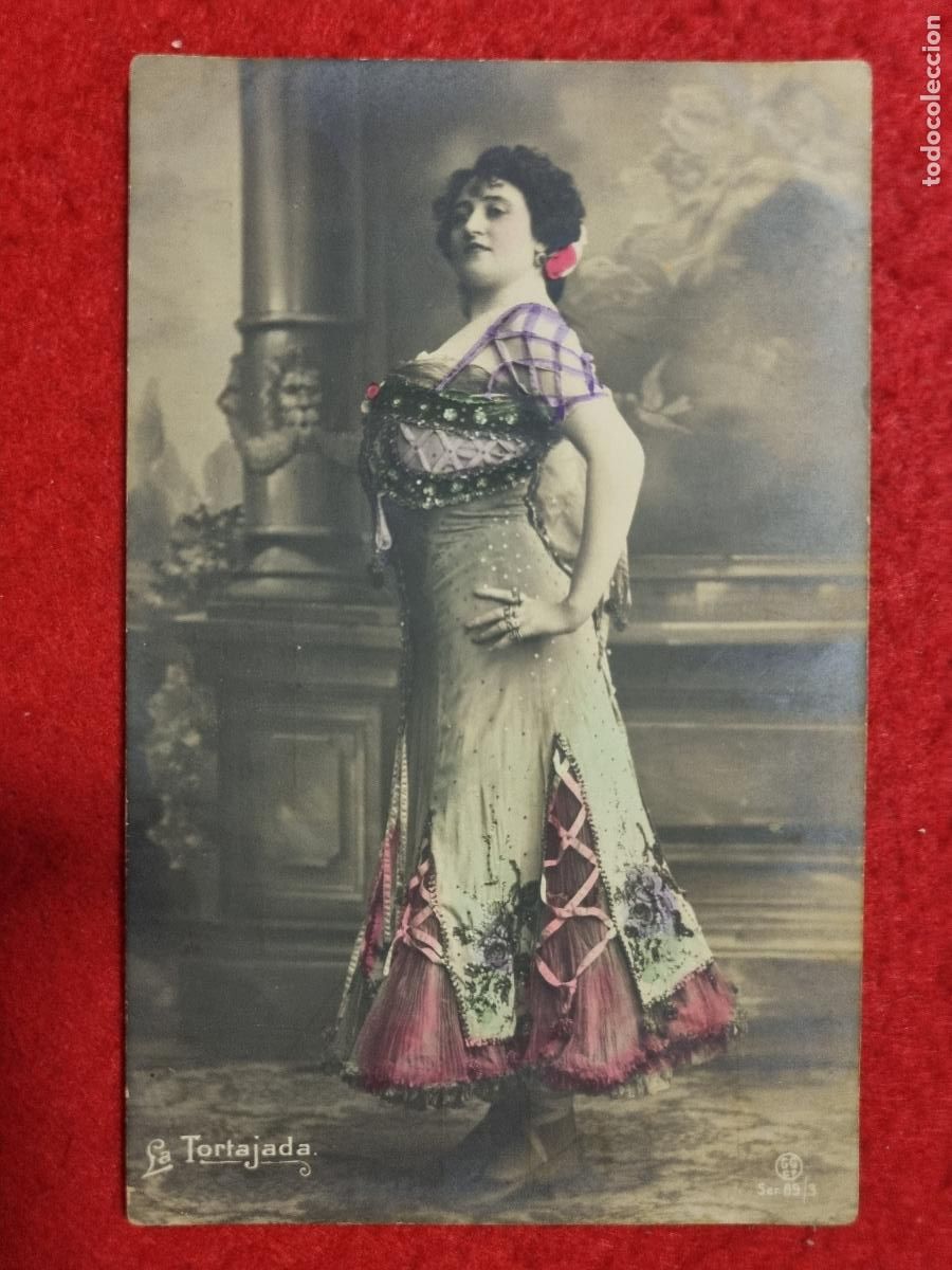 Postales: POSTAL ACTRIZ TEATRO CUPLETISTA LA TORTAJADA ANTIGUA ORIGINAL P2435