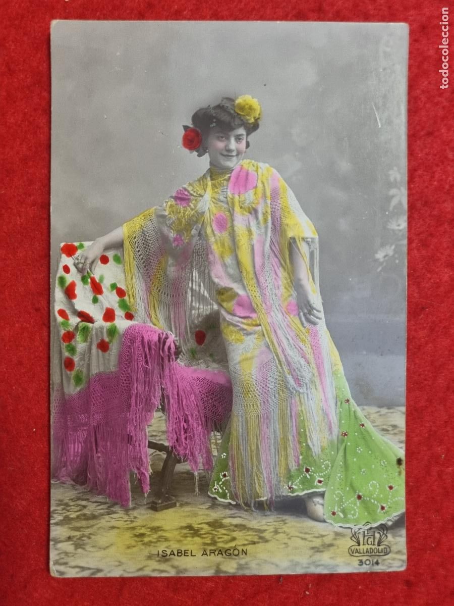 Postales: POSTAL ACTRIZ TEATRO CUPLETISTA ISABEL ARAGON ANTIGUA ORIGINAL P2436