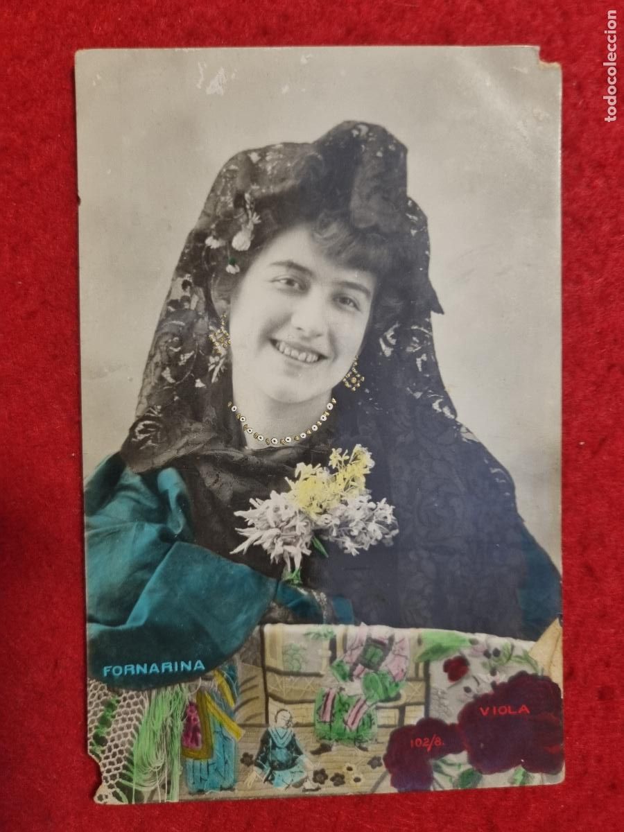Postales: POSTAL ACTRIZ TEATRO CUPLETISTA FORNARINA ANTIGUA ORIGINAL P2439