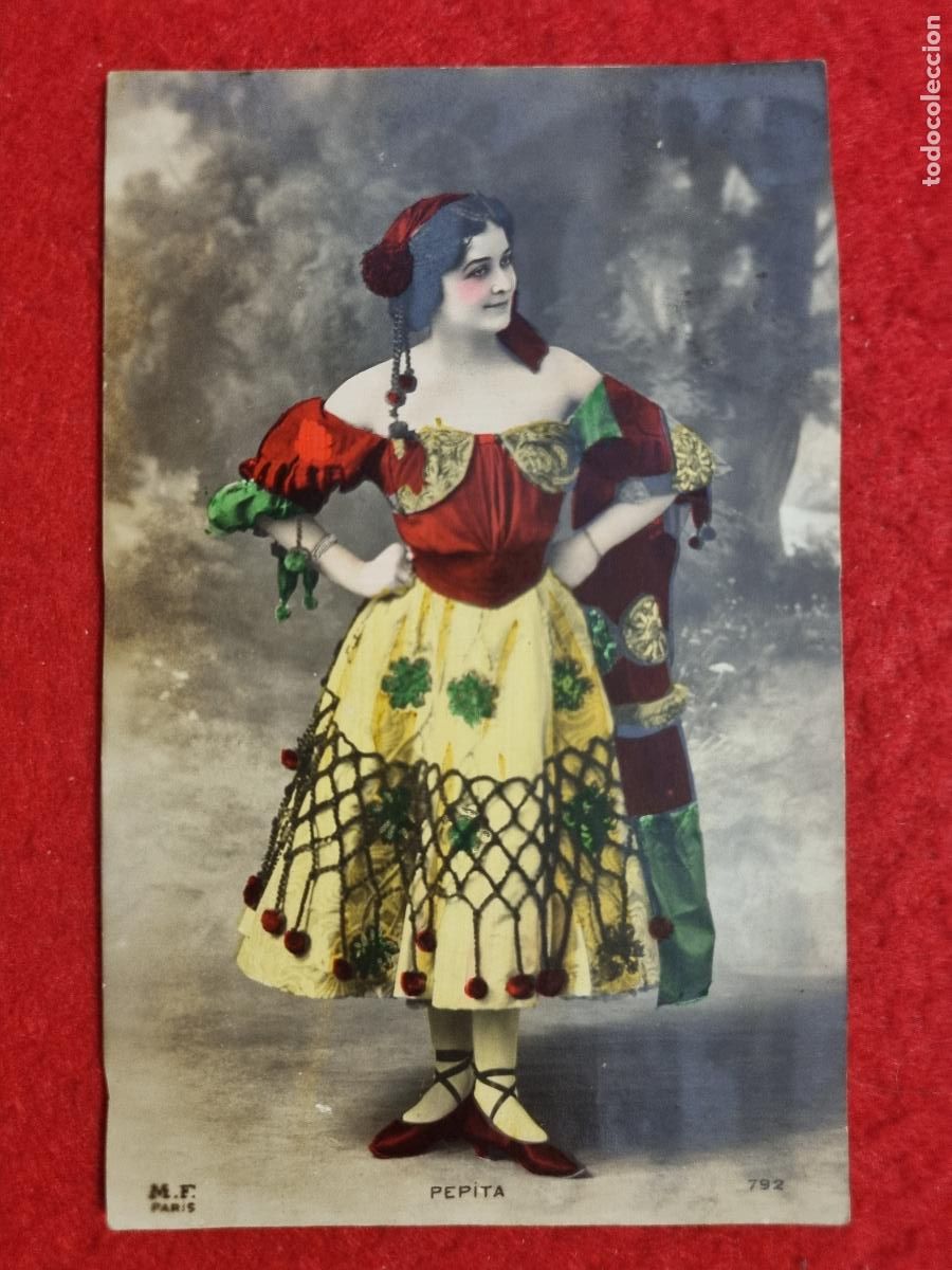 Postales: POSTAL ACTRIZ TEATRO CUPLETISTA PEPITA ANTIGUA ORIGINAL P2443