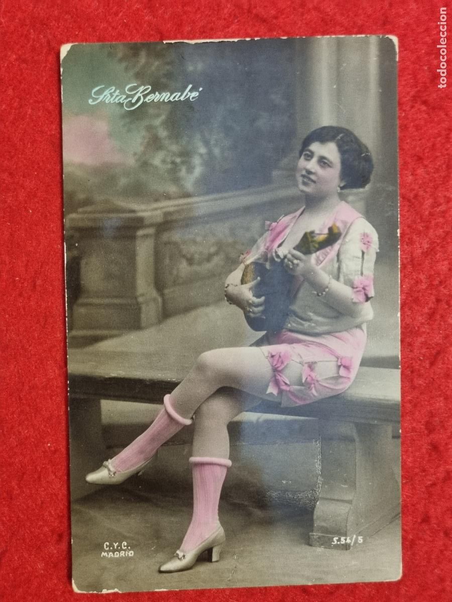 Postales: POSTAL ACTRIZ TEATRO CUPLETISTA BERNABE ANTIGUA ORIGINAL P2445