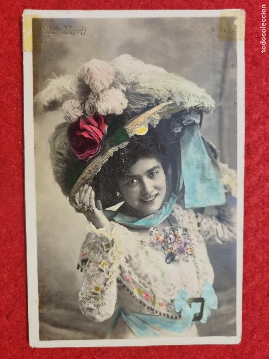 Postales: POSTAL ACTRIZ TEATRO CUPLETISTA PILAR MARTI ANTIGUA ORIGINAL P2447