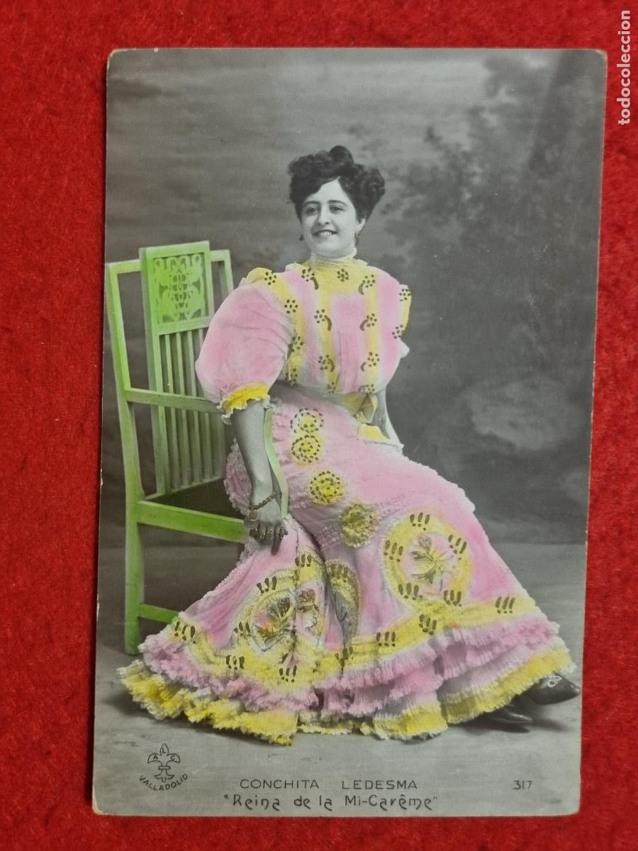 Postales: POSTAL ACTRIZ TEATRO CUPLETISTA CONCHITA LEDESMA ANTIGUA ORIGINAL P2448