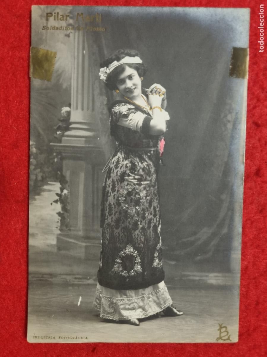Postales: POSTAL ACTRIZ TEATRO CUPLETISTA PILAR MARTI ANTIGUA ORIGINAL P2449
