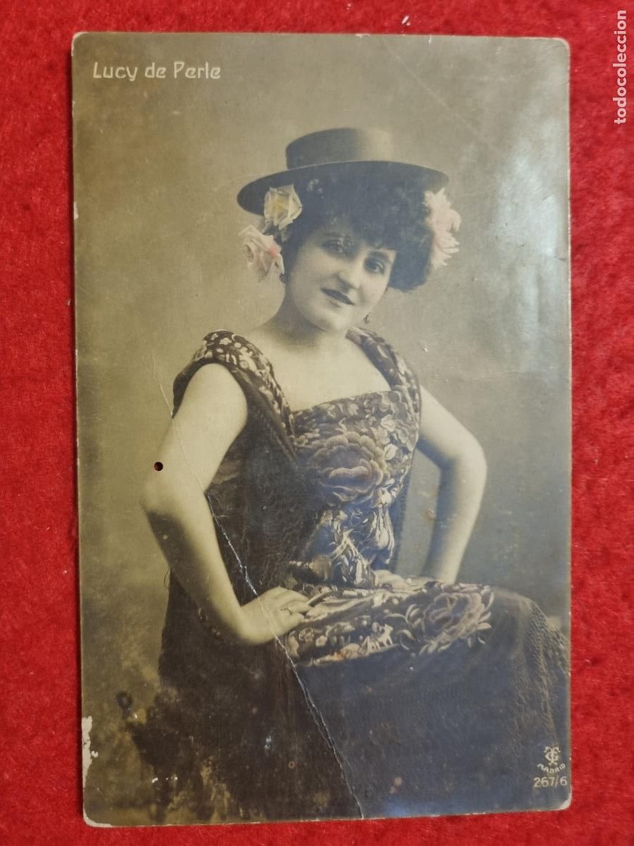 Postales: POSTAL ACTRIZ TEATRO CUPLETISTA LUCY DE PARLE ANTIGUA ORIGINAL P2455
