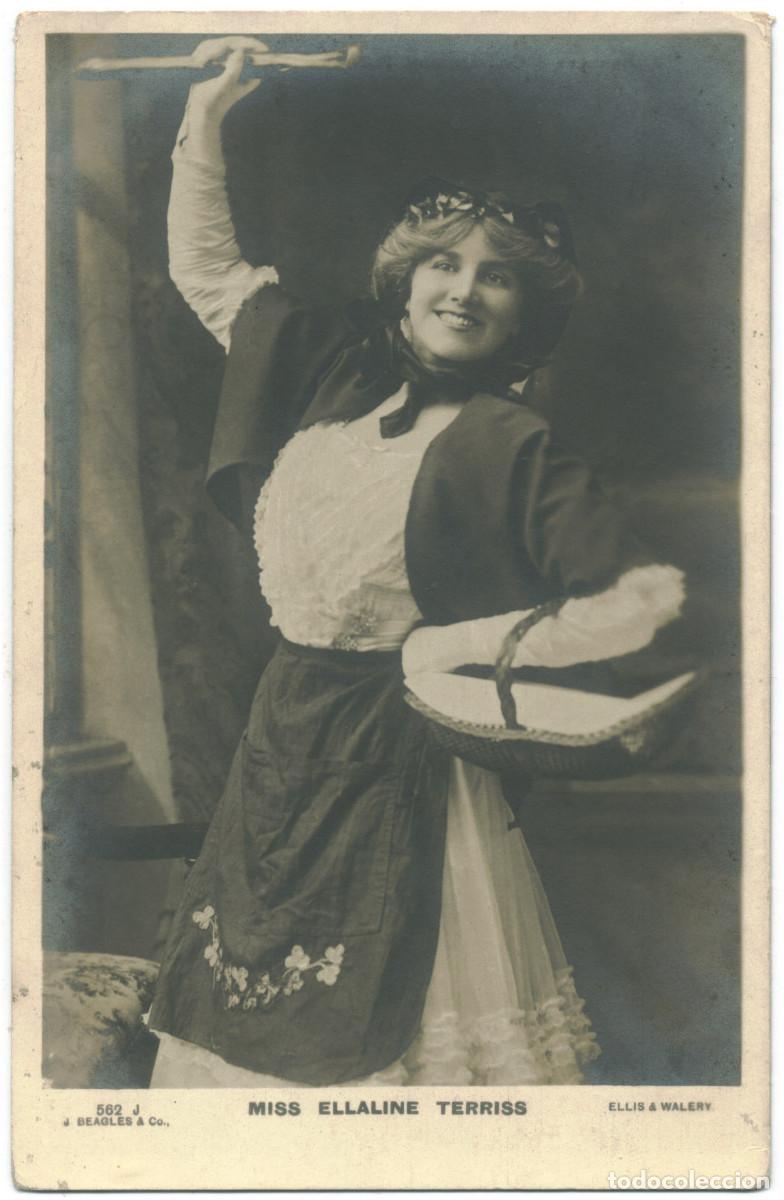 Postales: Serie 3 Postales TERRISS, Ellaline_Beagles. 562 J, M, Z. Photo Ellis & Wal&eacute;ry