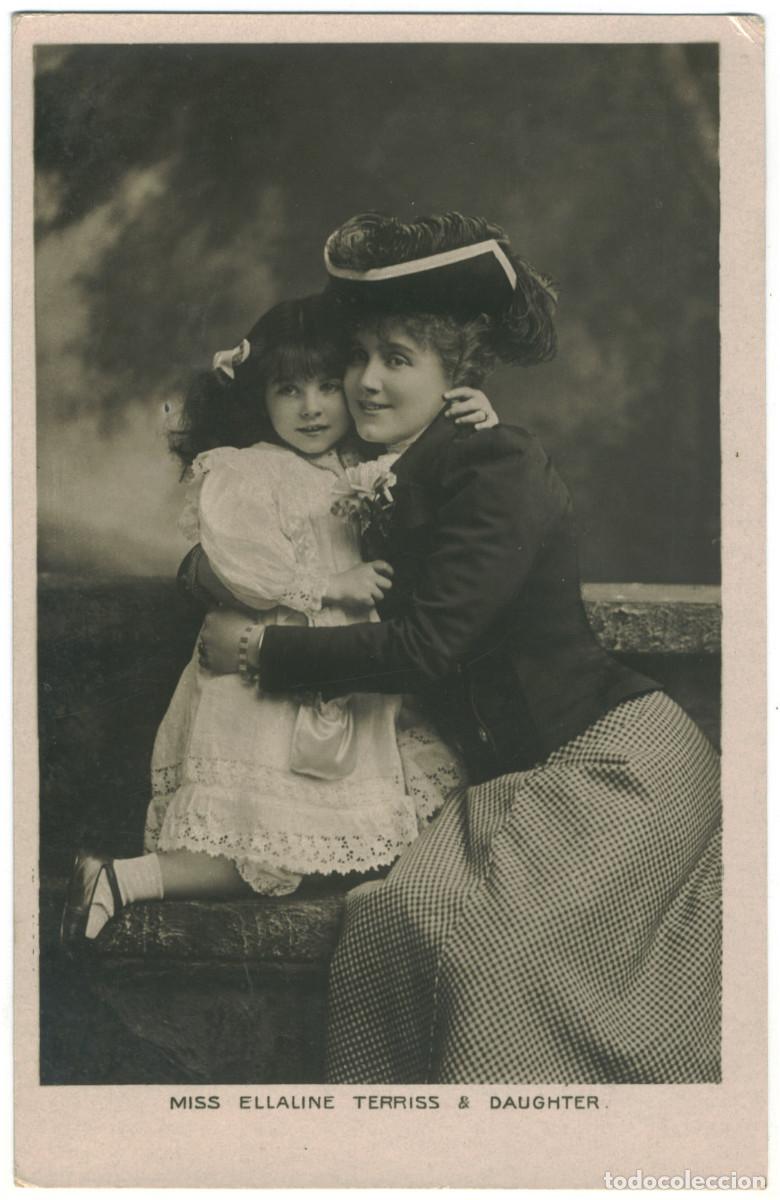Postales: Actriz TERRISS, Ellaline_BB. London. And Daughter. Photo Lafayette